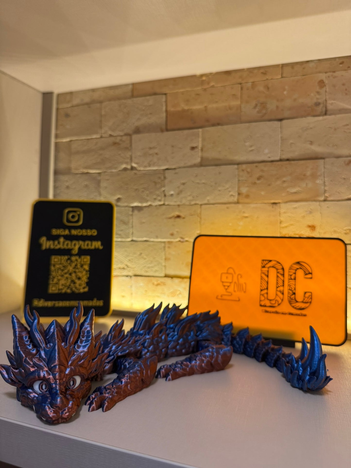 🐲 Bebê Dragão Articulado