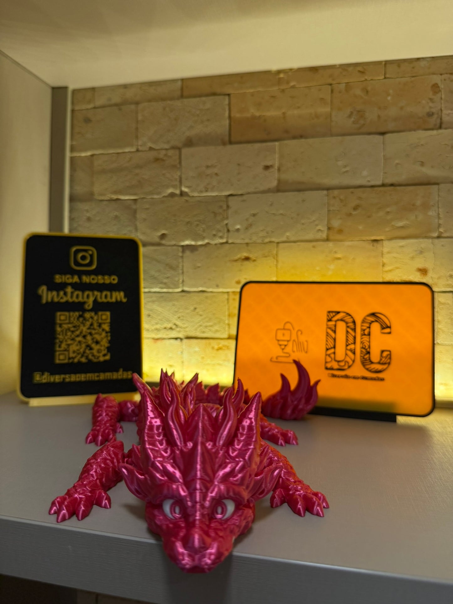 🐲 Bebê Dragão Articulado