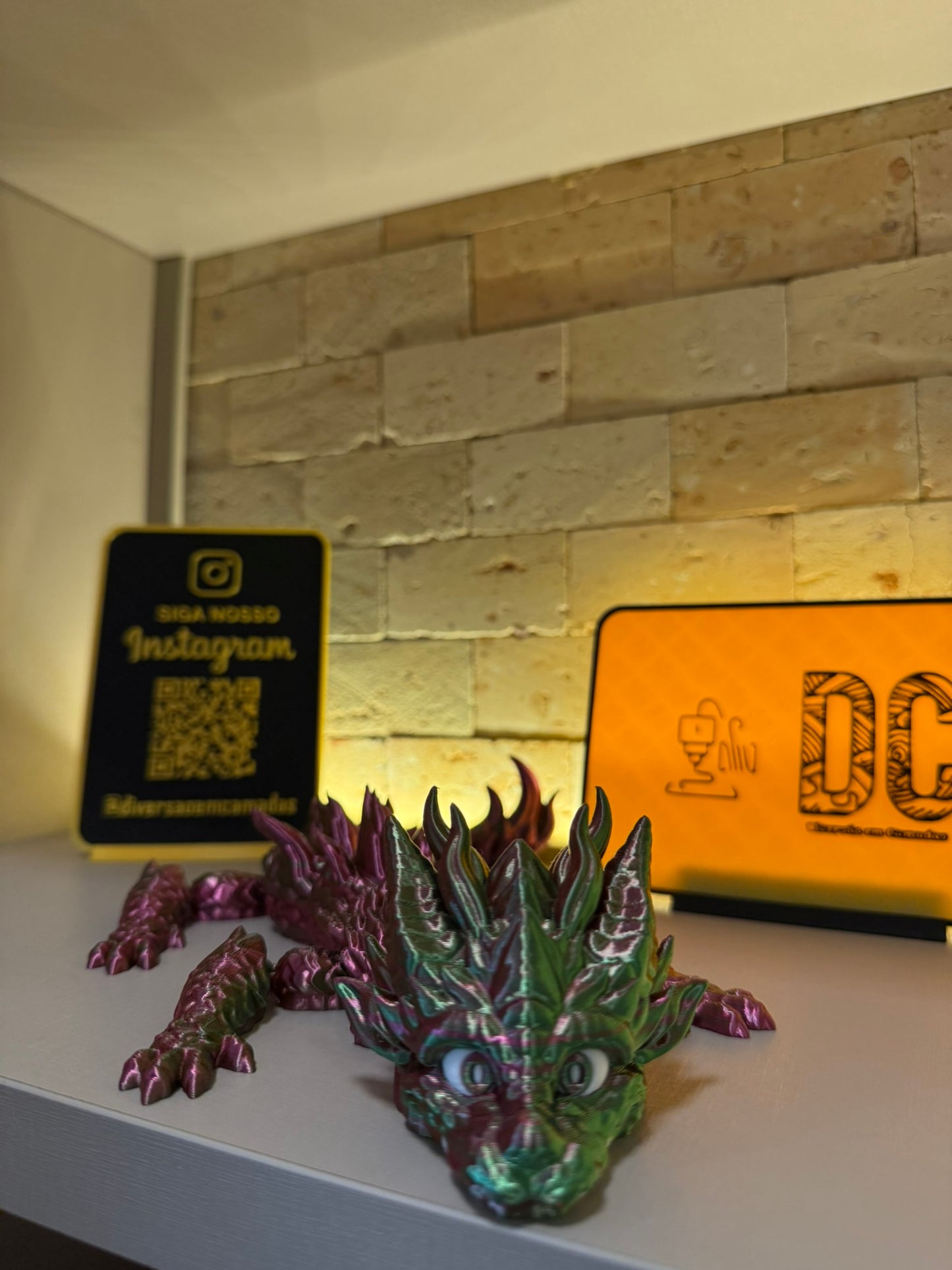 🐲 Bebê Dragão Articulado