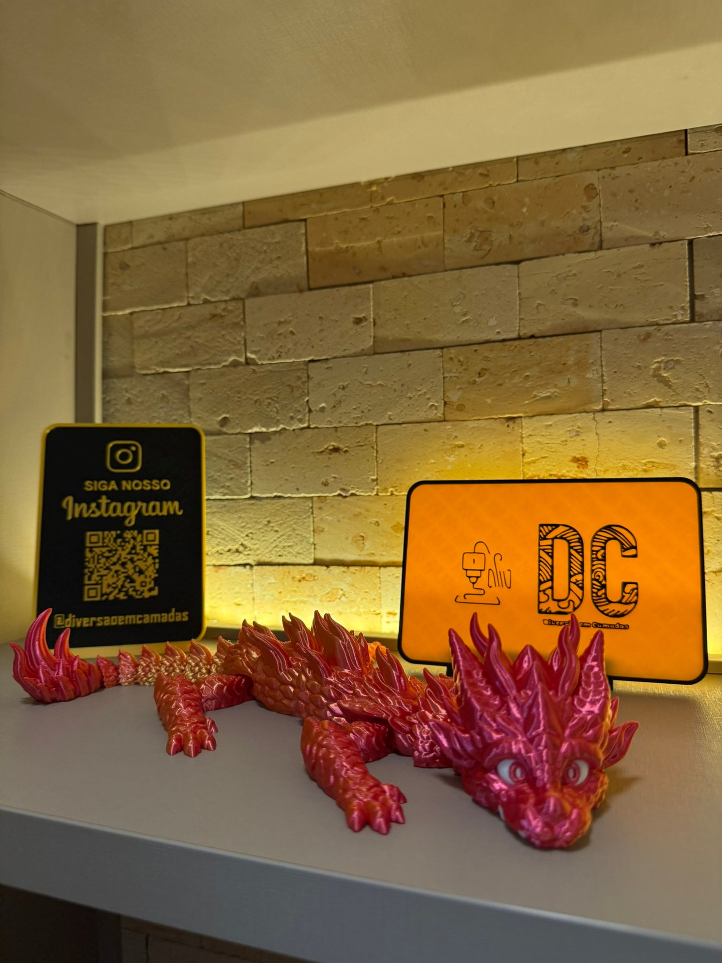 🐲 Bebê Dragão Articulado