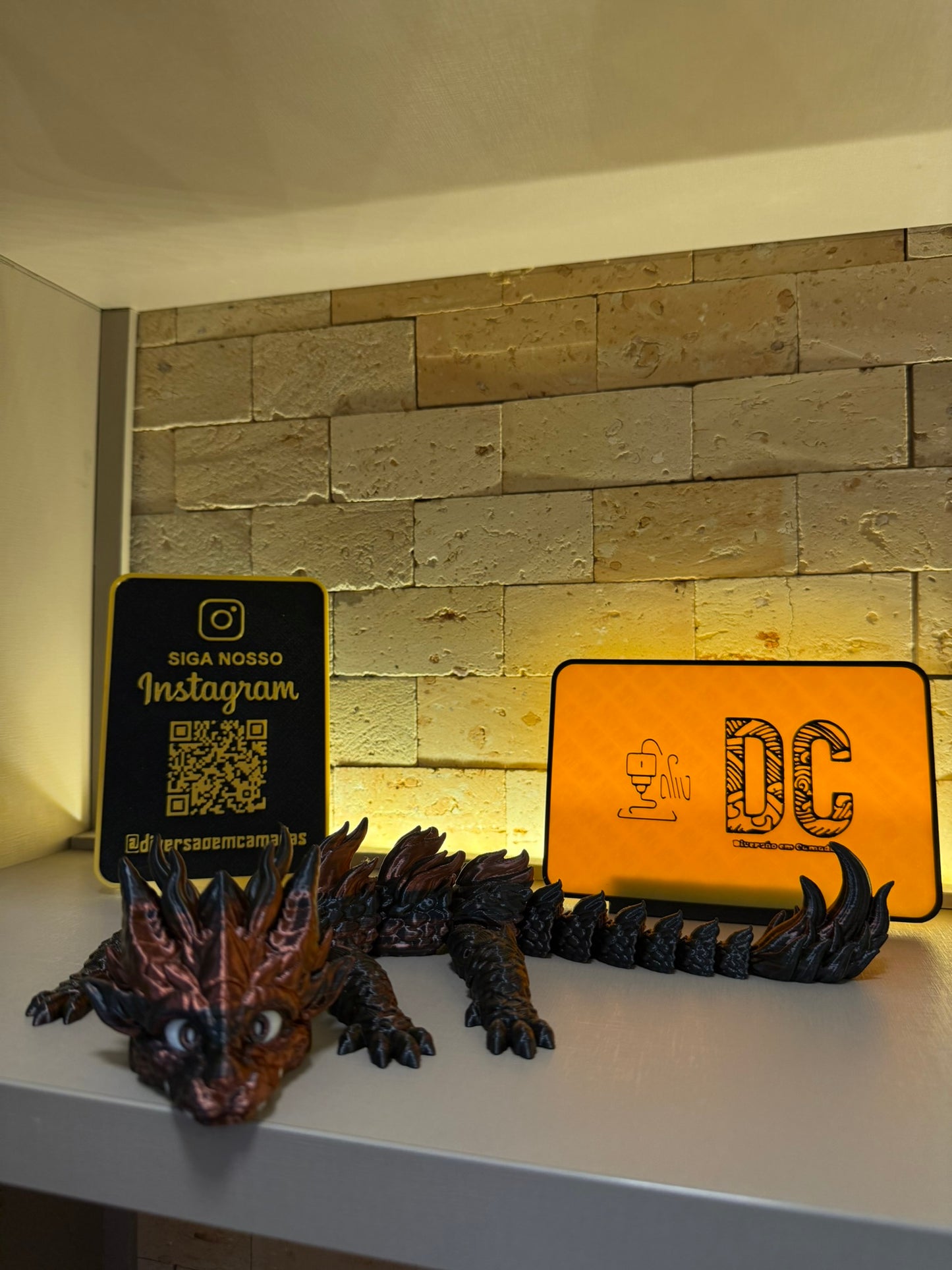 🐲 Bebê Dragão Articulado