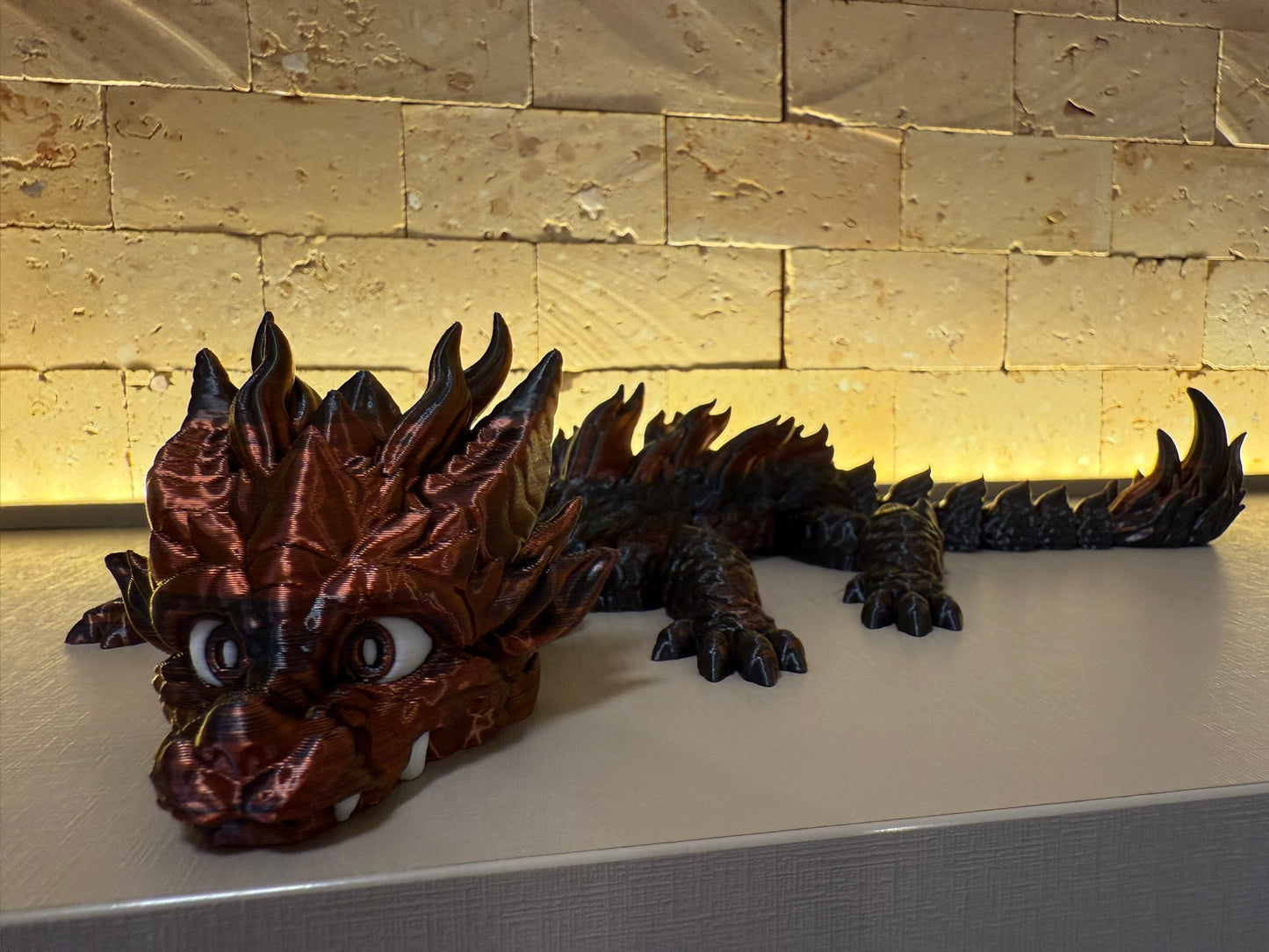 🐲 Bebê Dragão Articulado