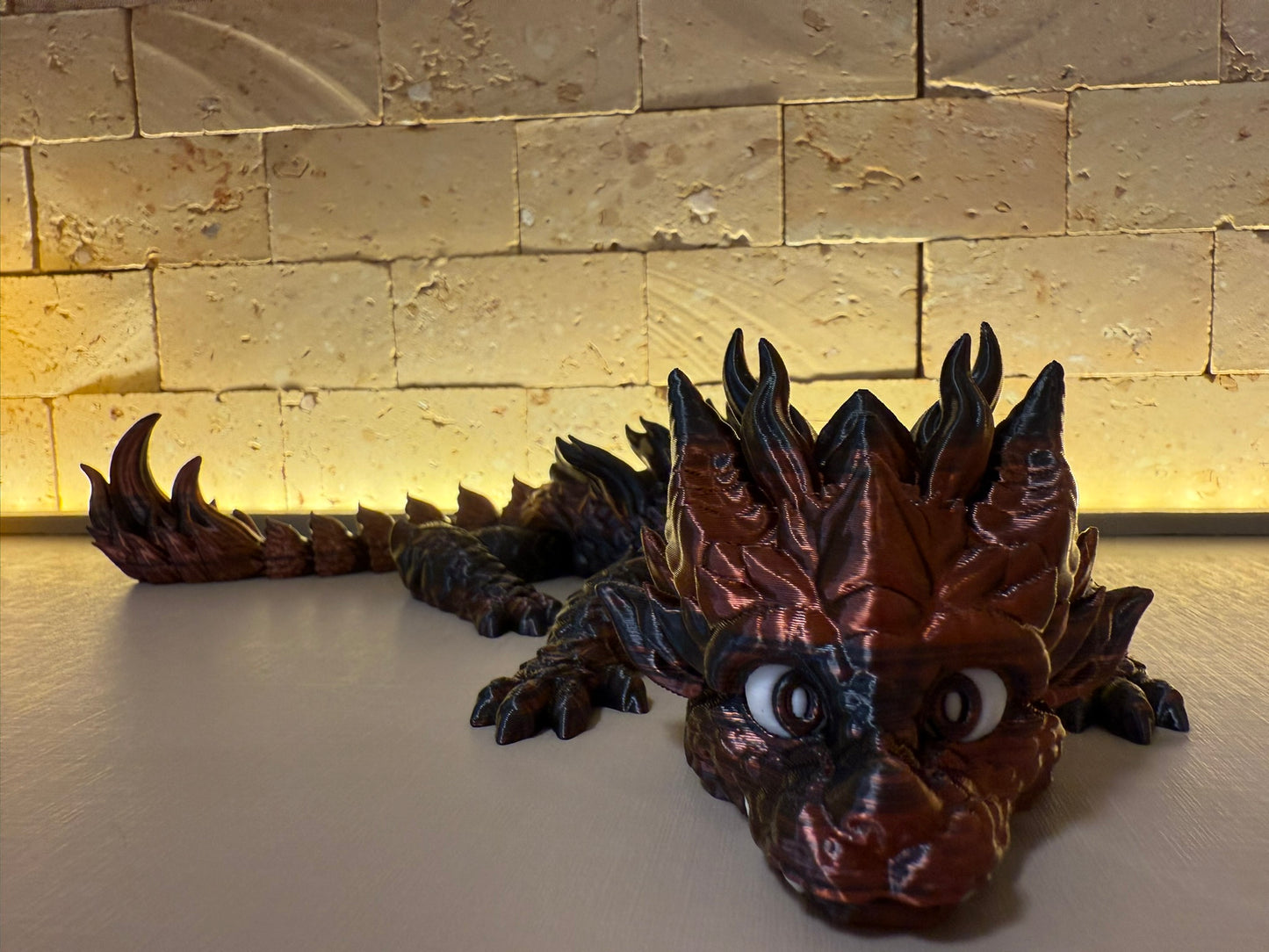 🐲 Bebê Dragão Articulado