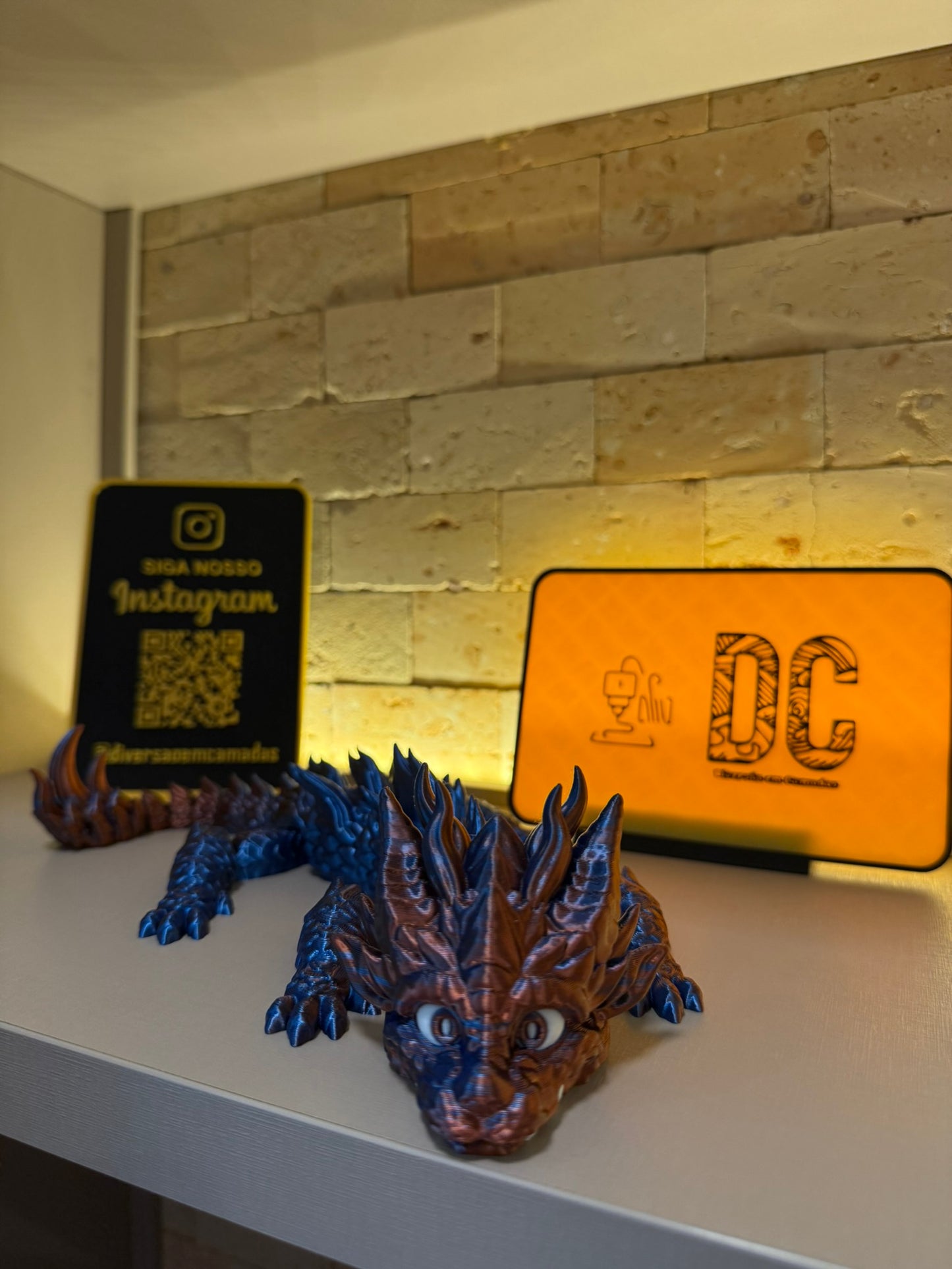 🐲 Bebê Dragão Articulado